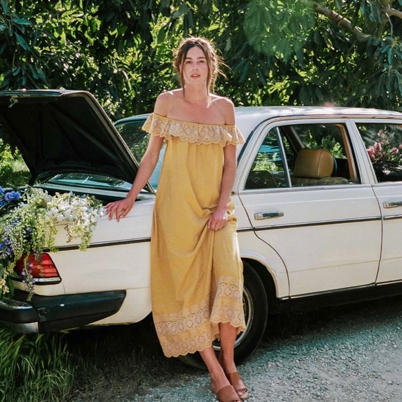 (ON HOLD) NWT Christy Dawn Mairin Dress in Chamomile - Picture 2 of 7